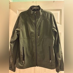 Black Diamond Double Diamond Men  XL Green Green Full Zip Green  Faux Fur Lined